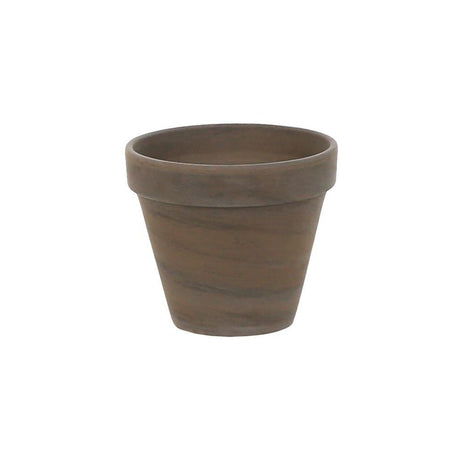 Woodlodge 18cm Chocolate Terracotta Pots - Old Railway Line Garden Centre