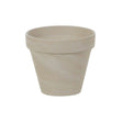 Woodlodge 18cm White Terracotta Spang Pot - Old Railway Line Garden Centre