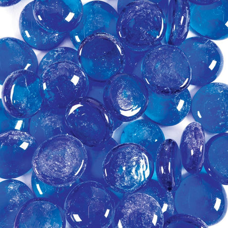 Woodlodge 1kg Dark Blue Flat Porcelain Bead Pot Topper - Old Railway Line Garden Centre