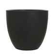 Woodlodge 21cm Black Polylite Egg Planter - Old Railway Line Garden Centre