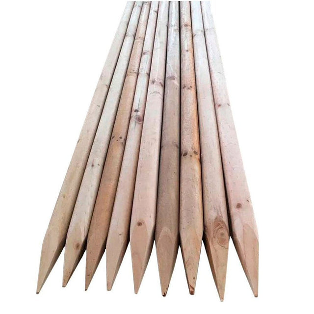 Woodlodge 2.4m Square Stake - Old Railway Line Garden Centre