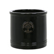 Woodlodge 25cm Black Glazed Heritage Cylinder Pot - Old Railway Line Garden Centre