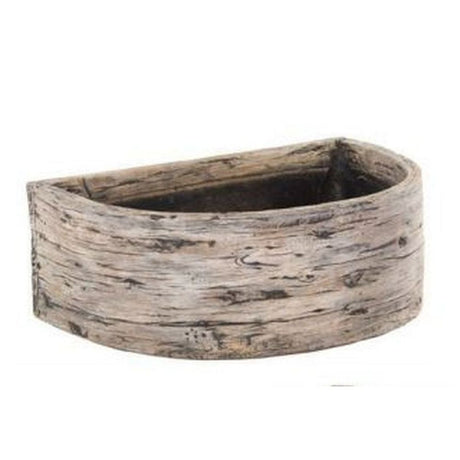 Woodlodge 31cm Driftwood Alpine D Pot - Old Railway Line Garden Centre