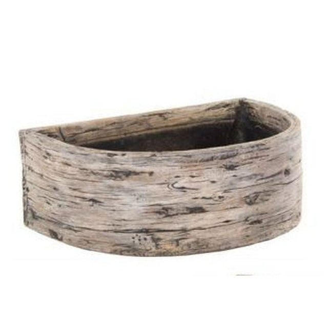 Woodlodge 31cm Driftwood Alpine D Pot - Old Railway Line Garden Centre