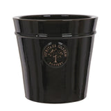 Woodlodge 41cm Black Heritage Pot - Old Railway Line Garden Centre