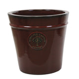 Woodlodge 41cm Glazed Red Heritage Pot - Old Railway Line Garden Centre