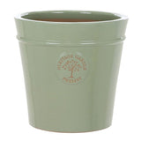 Woodlodge 41cm Mint Green Glazed Heritage Pot - Old Railway Line Garden Centre