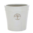 Woodlodge 41cm White / Cream Glazed Heritage Pot - Old Railway Line Garden Centre