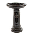 Woodlodge 43cm Black Heritage Bird Bath - Old Railway Line Garden Centre