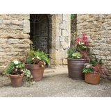 Woodlodge 44cm Thai Salt Glazed Pot - Old Railway Line Garden Centre