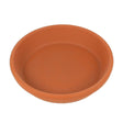 Woodlodge 5" Terracotta Plain Saucer - Old Railway Line Garden Centre