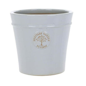 Woodlodge 50cm Pastel Grey Heritage Pot - Old Railway Line Garden Centre