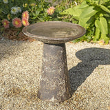 Woodlodge 63cm Ancient Bird Bath - Old Railway Line Garden Centre