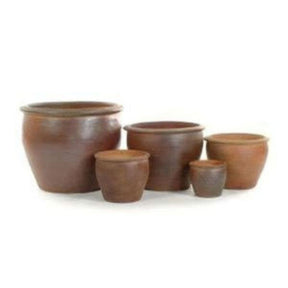 Woodlodge 64cm Thai Salt Glazed Planter - Old Railway Line Garden Centre