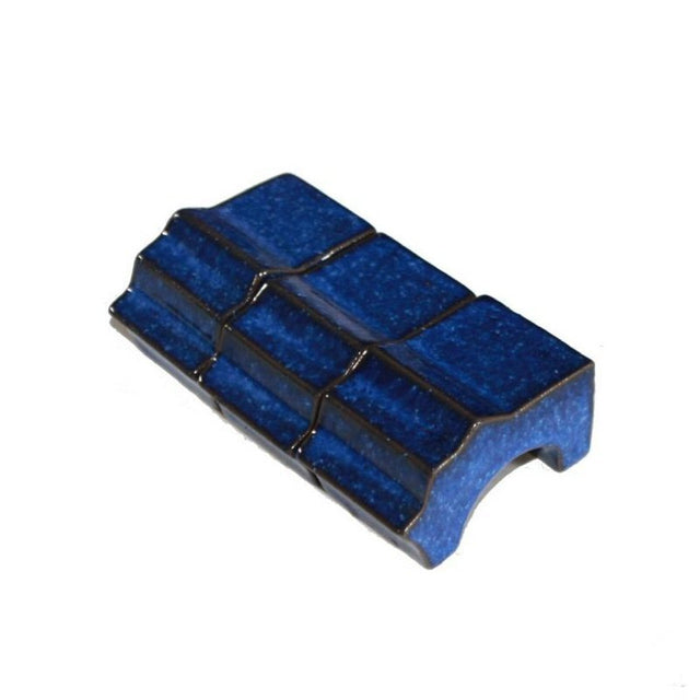 Woodlodge Blue Ceramic Pot Feet (Pack of 3) - Old Railway Line Garden Centre