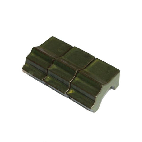 Woodlodge Ceramic Green Pot Feet (Pack of 3) - Old Railway Line Garden Centre