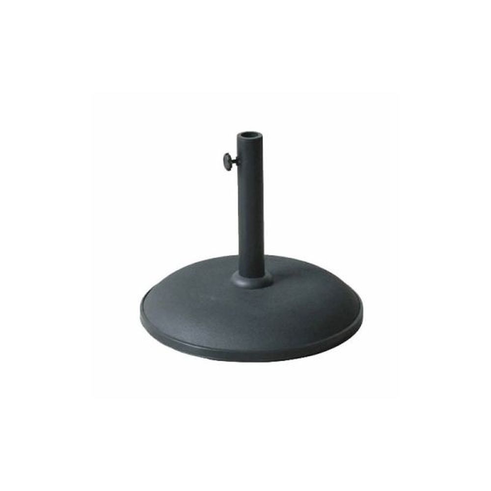 Woodlodge Concrete 15kg Round Parasol Base - Old Railway Line Garden Centre