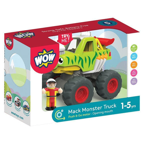 WOW Toys Mack Monster Truck - Old Railway Line Garden Centre