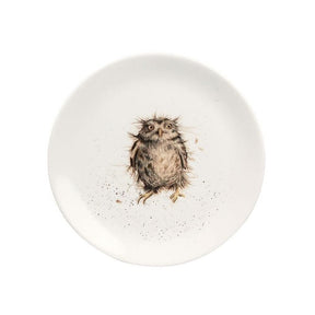 Wrendale 8" Designs Owl Plate - Old Railway Line Garden Centre