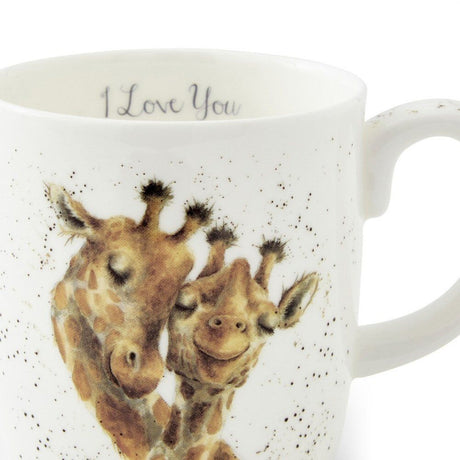 Wrendale Designs 14oz I Love You Mug - Old Railway Line Garden Centre