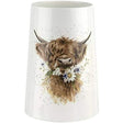Wrendale Designs 20cm Daisy Cow Vase - Old Railway Line Garden Centre