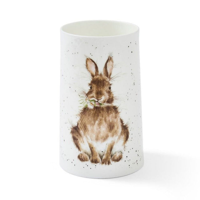 Wrendale Designs 20cm Daisy Rabbit Vase - Old Railway Line Garden Centre