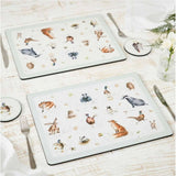 Wrendale Designs English Wildlife Placemats (Set of 4) - Old Railway Line Garden Centre