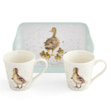 Wrendale Designs Lovely Mum Mug & Tray Set - Old Railway Line Garden Centre