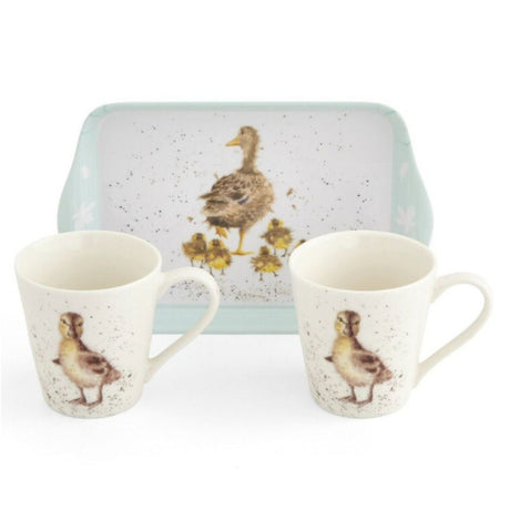 Wrendale Designs Lovely Mum Mug & Tray Set - Old Railway Line Garden Centre