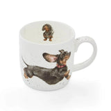 Wrendale Designs That Friday Feeling Dog Fine Bone China Mug - Old Railway Line Garden Centre