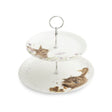 Wrendale Designs Two Tier Rabbit & Duck Cake Stand - Old Railway Line Garden Centre