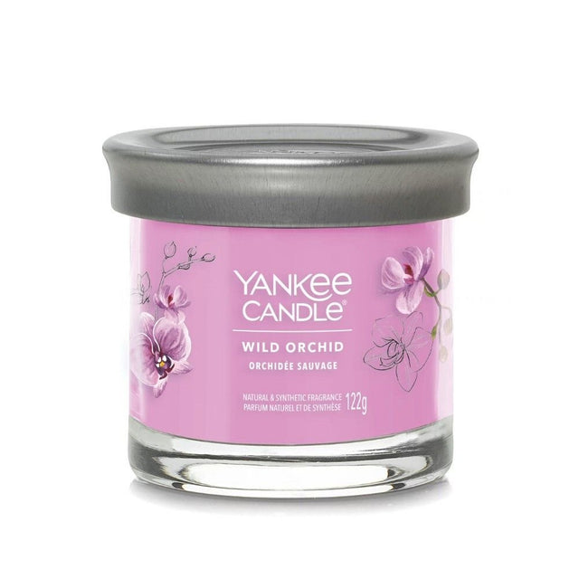 Yankee Candle 122g Wild Orchid Signature Tumbler Candle - Old Railway Line Garden Centre