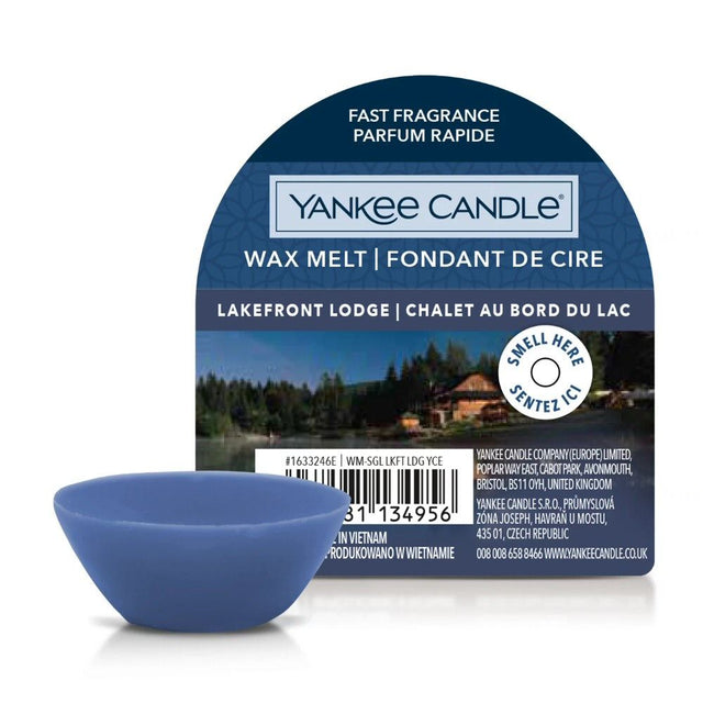 Yankee Candle 22g Lakefront Lodge Signature Single Wax Melt - Old Railway Line Garden Centre