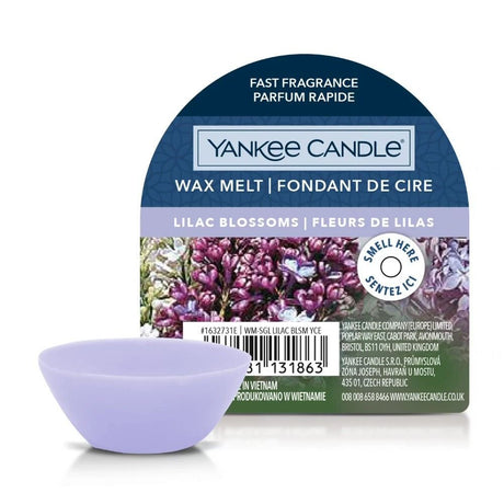 Yankee Candle 22g Lilac Blossoms Signature Single Wax Melt - Old Railway Line Garden Centre