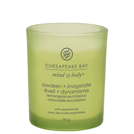 Yankee Candle 3 Wick Awaken & Invigorate Chesapeake Bay Candle - Old Railway Line Garden Centre