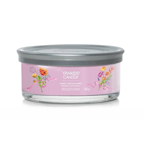 Yankee Candle 340g Hand Tied Blooms Signature Multi - Wick Candle - Old Railway Line Garden Centre