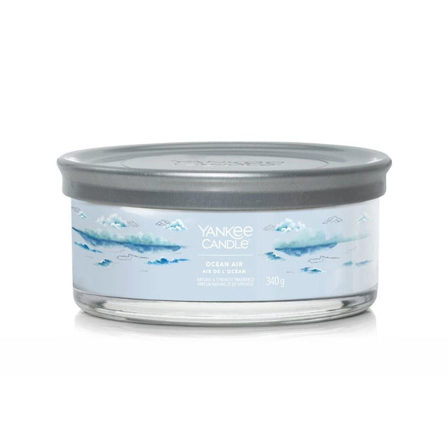 Yankee Candle 340g Ocean Air Signature Multi - Wick Tumbler Candle - Old Railway Line Garden Centre