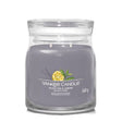 Yankee Candle 368g Black Tea & Lemon Signature Medium Jar Candle - Old Railway Line Garden Centre