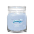 Yankee Candle 368g Ocean Air Signature Medium Jar Candle - Old Railway Line Garden Centre