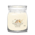 Yankee Candle 368g Soft Wool & Amber Signature Medium Jar Candle - Old Railway Line Garden Centre