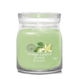 Yankee Candle 368g Vanilla Lime Signature Medium Jar Candle - Old Railway Line Garden Centre