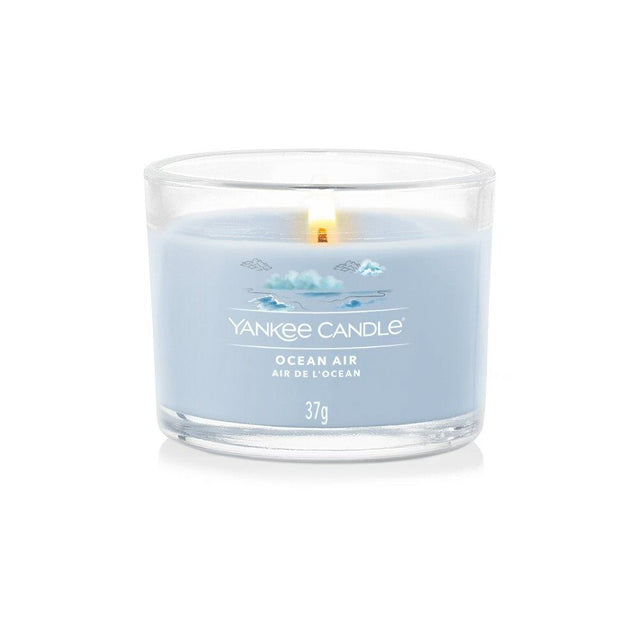 Yankee Candle 37g Ocean Air Signature Single Votive Candle - Old Railway Line Garden Centre