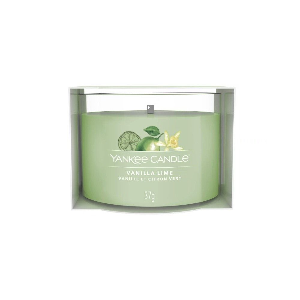 Yankee Candle 37g Vanilla Lime Signature Single Votive Candle - Old Railway Line Garden Centre