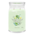 Yankee Candle 567g Cumber Mint Cooler Signature Large Jar Candle - Old Railway Line Garden Centre