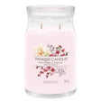 Yankee Candle 567g Pink Cherry & Vanilla Signature Large Jar Candle - Old Railway Line Garden Centre