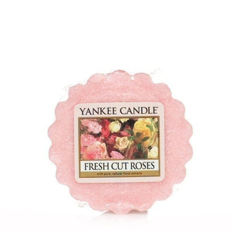 Yankee Candle Fresh Cut Roses Wax Melt - Old Railway Line Garden Centre