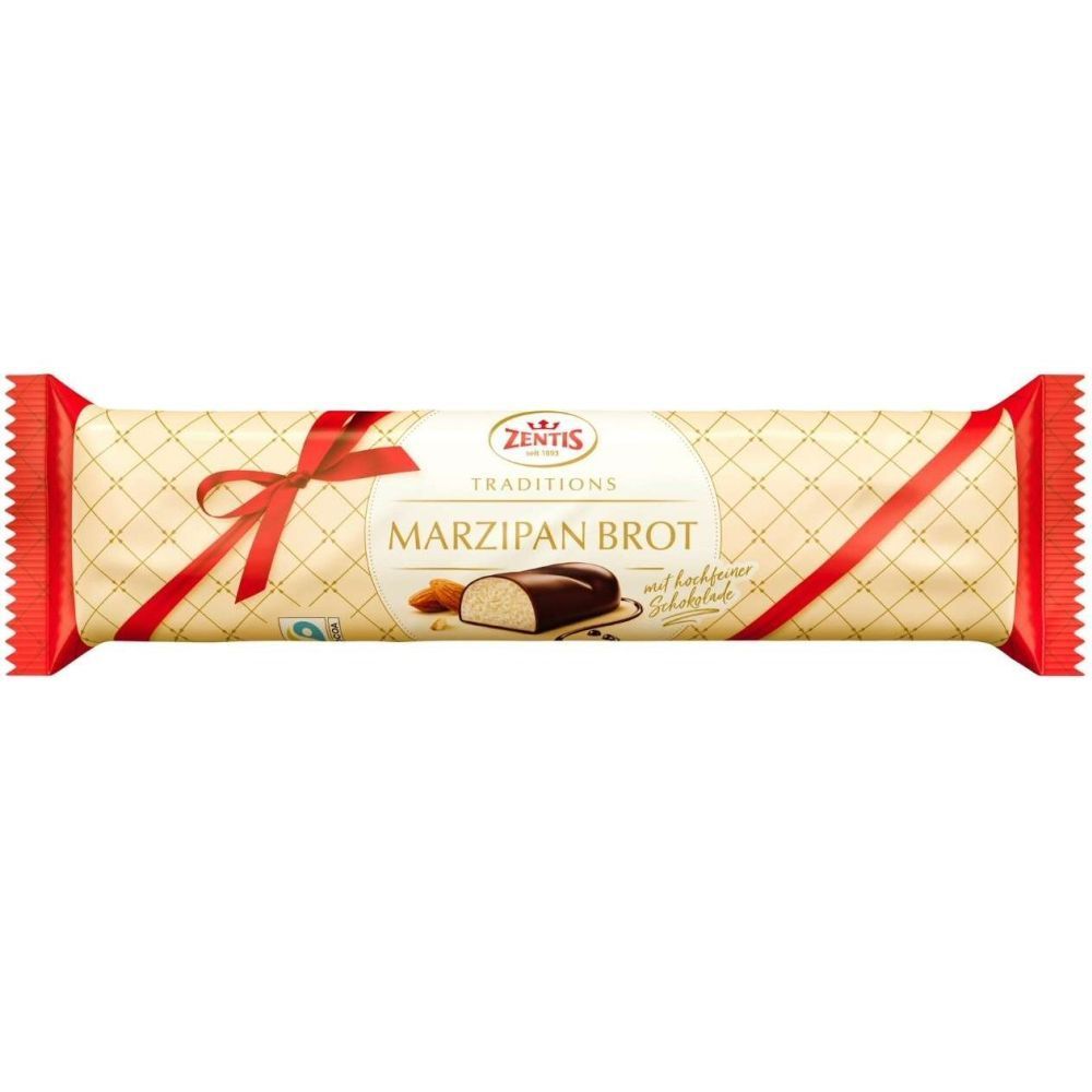 Zentis 500g Dark Chocolate Marzipan Loaf