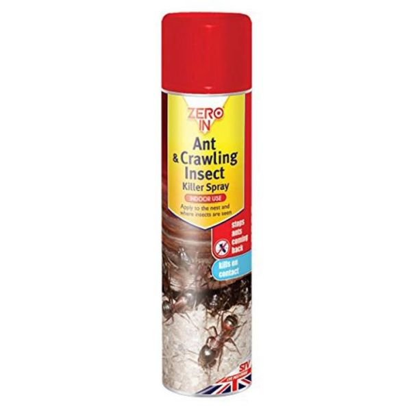 Zero In 300ml Ant and Crawling Insect Killer Spray - Old Railway Line Garden Centre