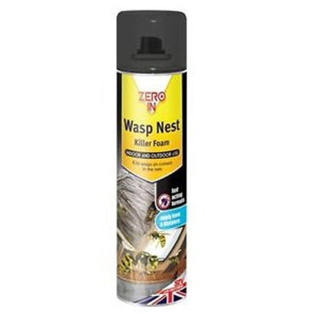 Zero In 300ml Wasp Nest Killer Foam - Old Railway Line Garden Centre