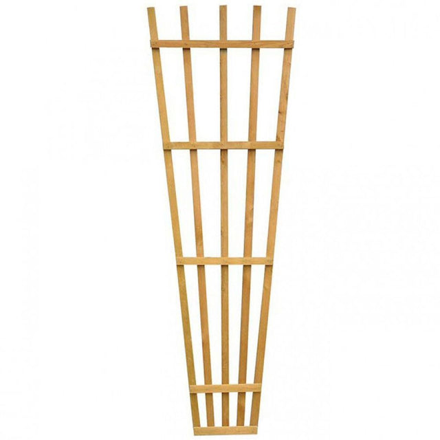 Zest 4 Leisure 1.83m x 0.63 Wooden Fan Trellis - Old Railway Line Garden Centre